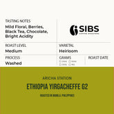 Ethiopia Yirgacheffe G2 (100% Arabica) - Freshly Roasted Coffee